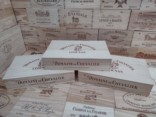 Domaine De Chevalier, Lidded 6 bottle box