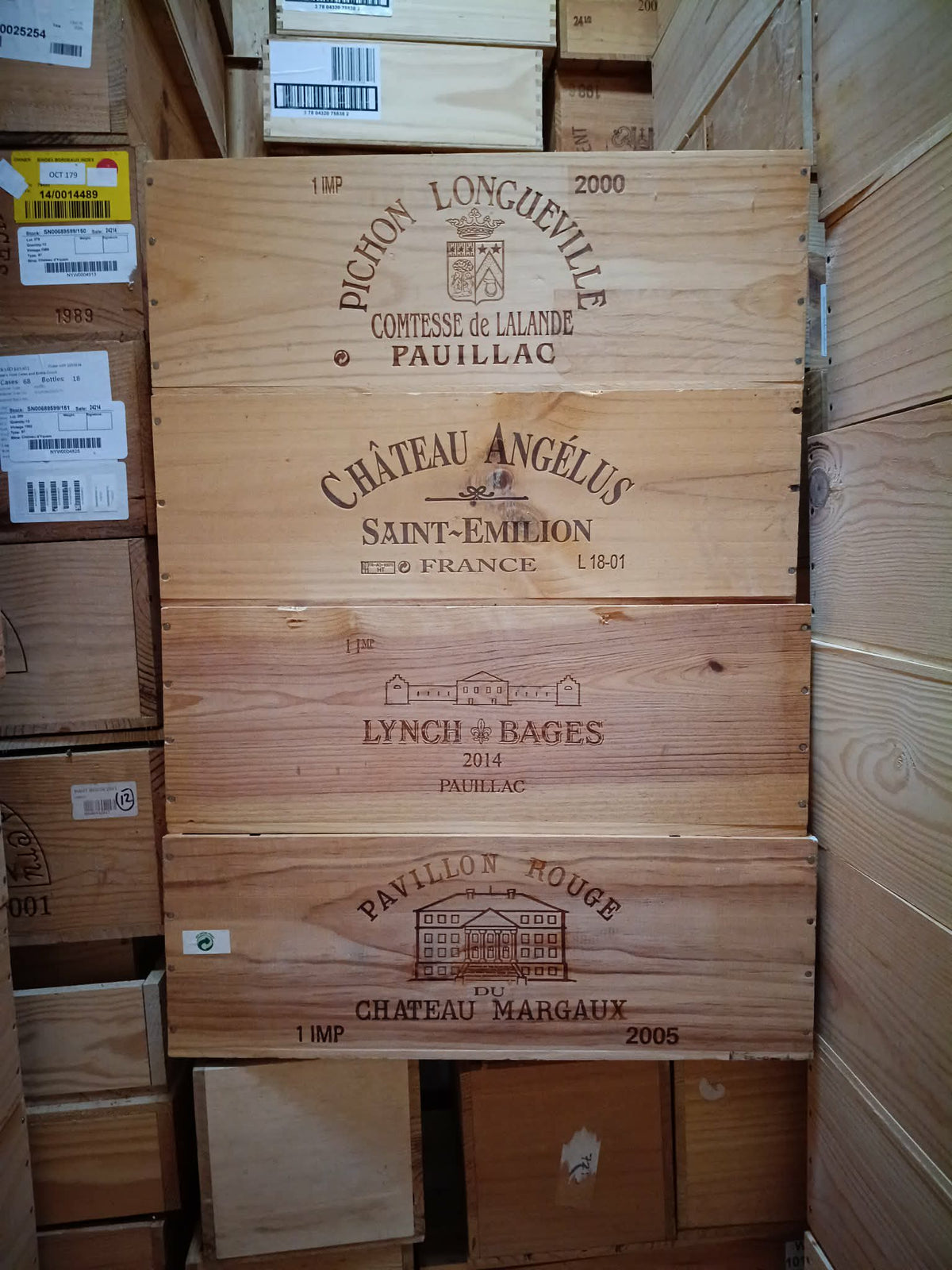 2 x Wine boxes RESERVED FOR JUNE