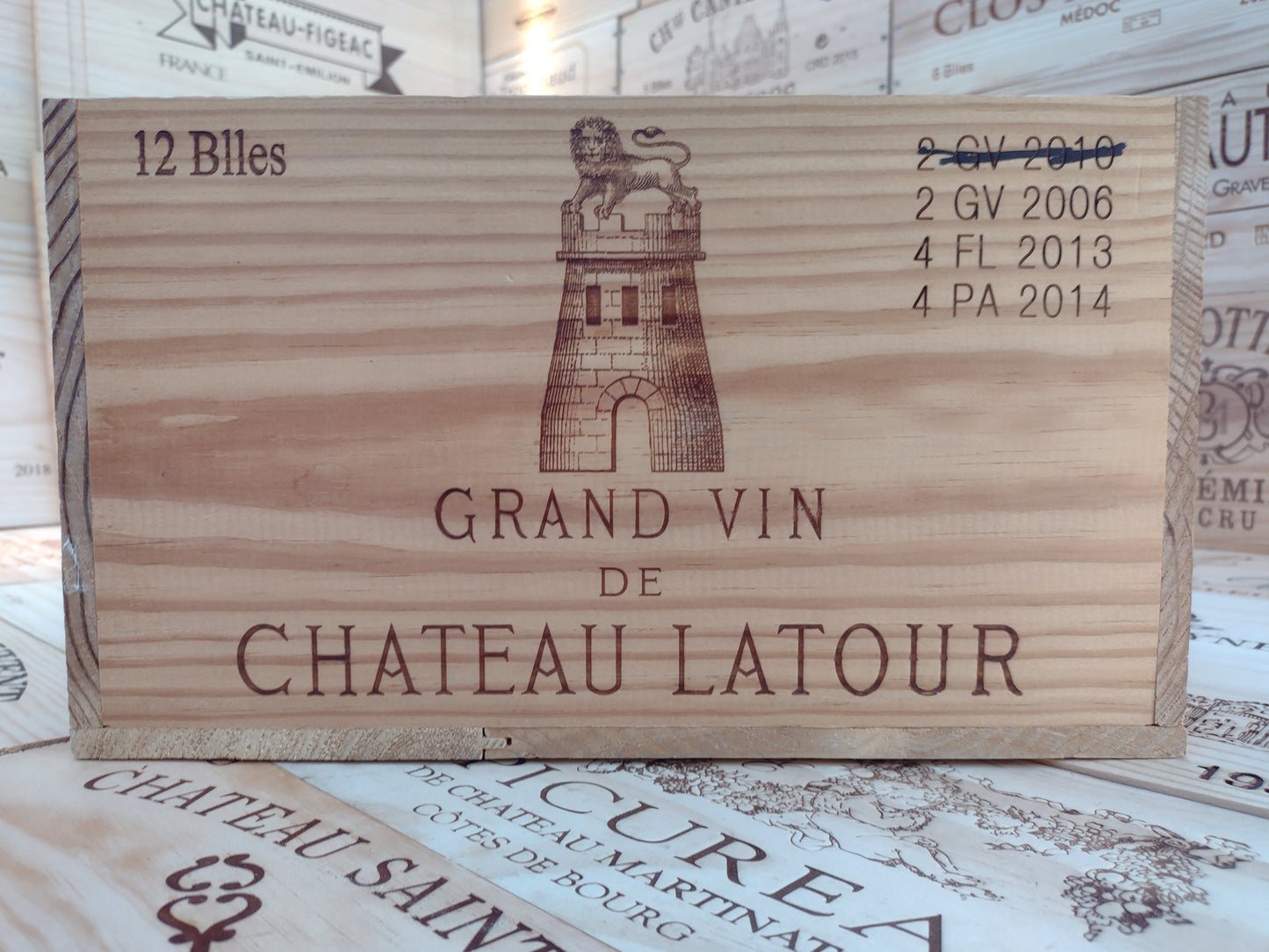 Chateau Latour 12 Bottle Box