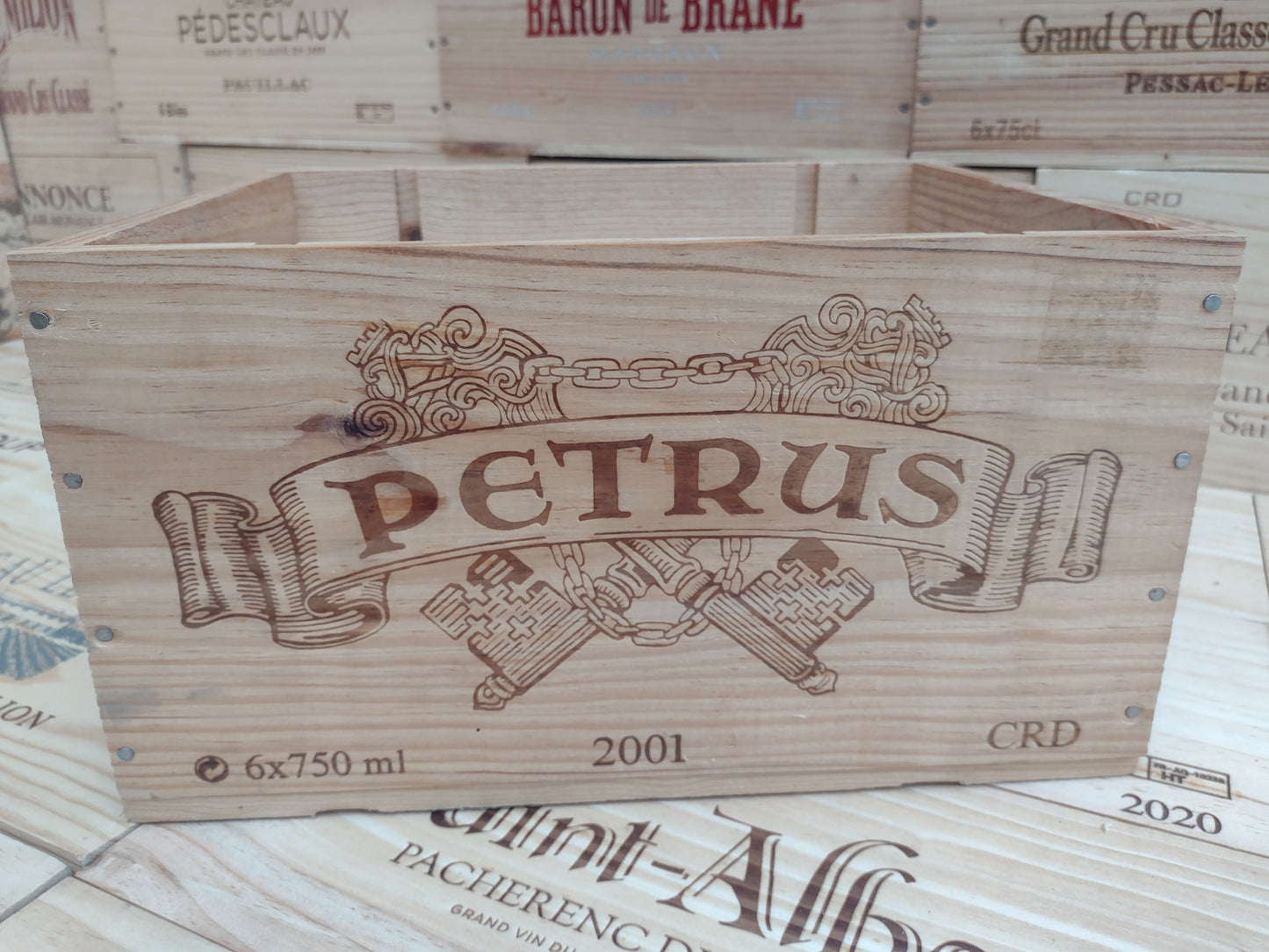 Petrus 6 Bottle Box - 2001
