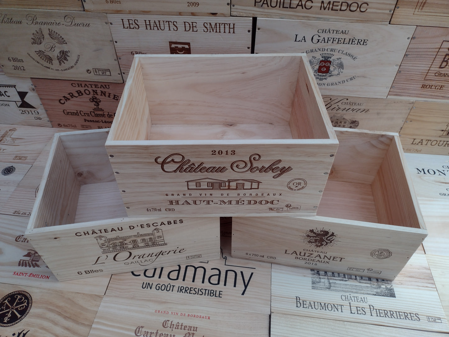 CD Storage Boxes - 6 Bottle Size