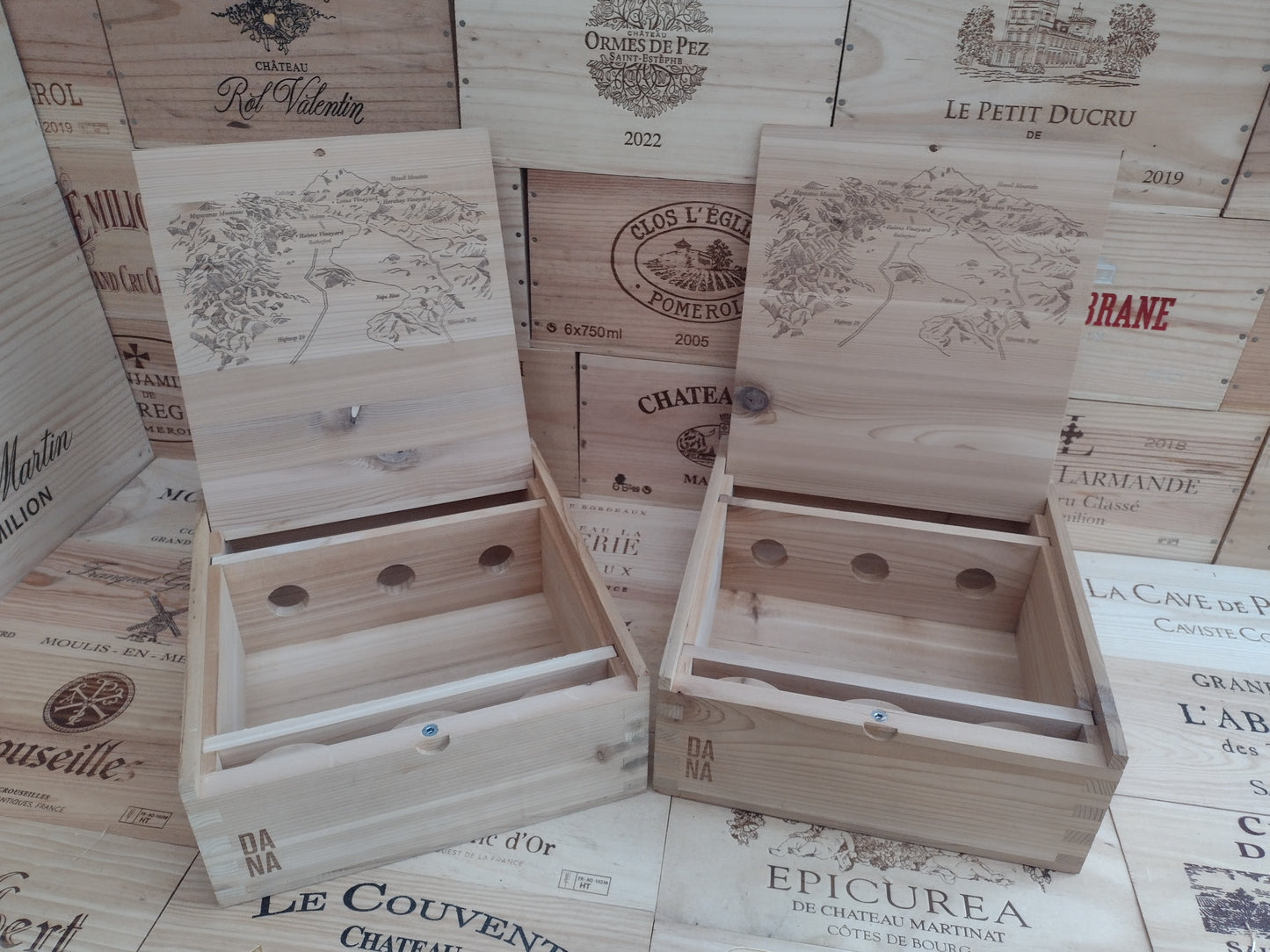 Dana Estates, California - 3 Bottle Box