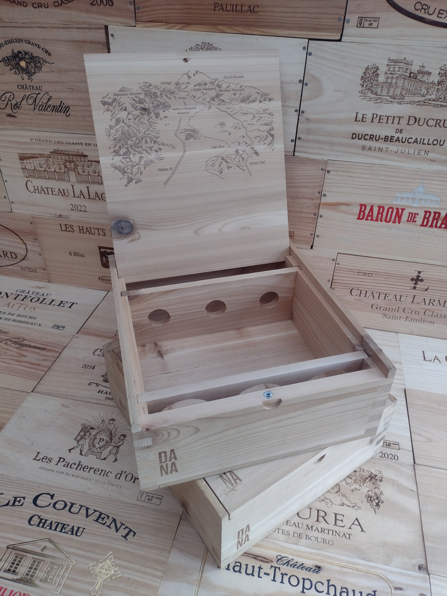 Dana Estates, California - 3 Bottle Box