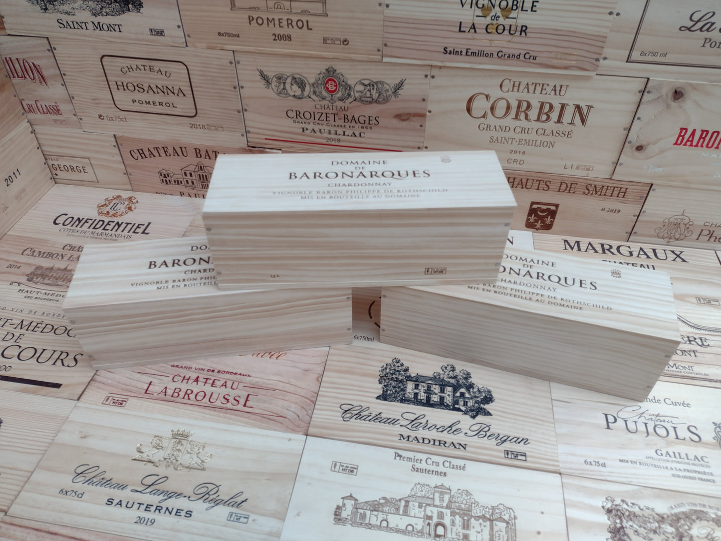 Domaine De Baronarques Magnum boxes