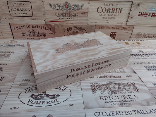 Domaine Laflaive Lidded 6 bottle box