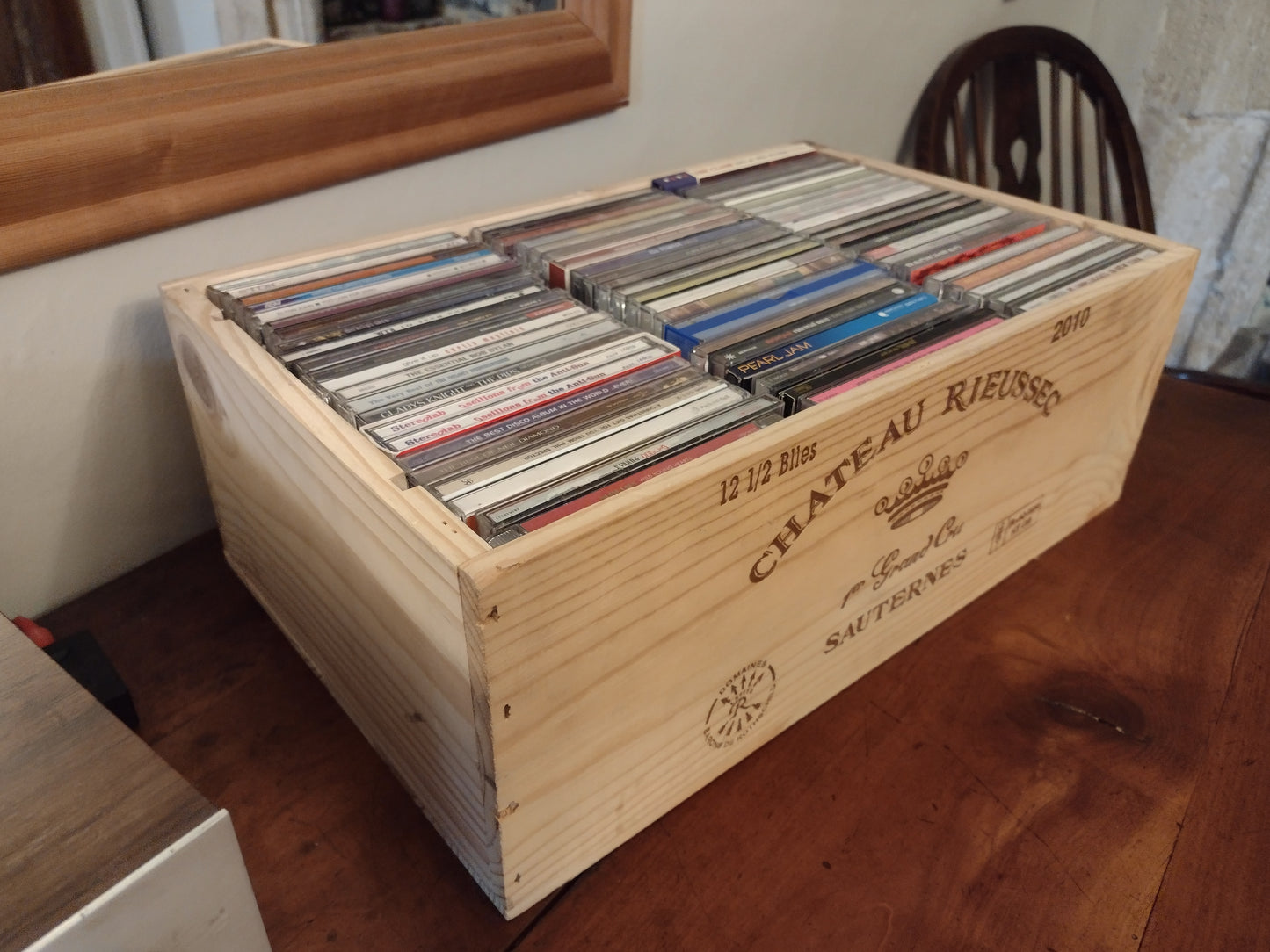 CD Storage Boxes - 12 Half Bottle Size