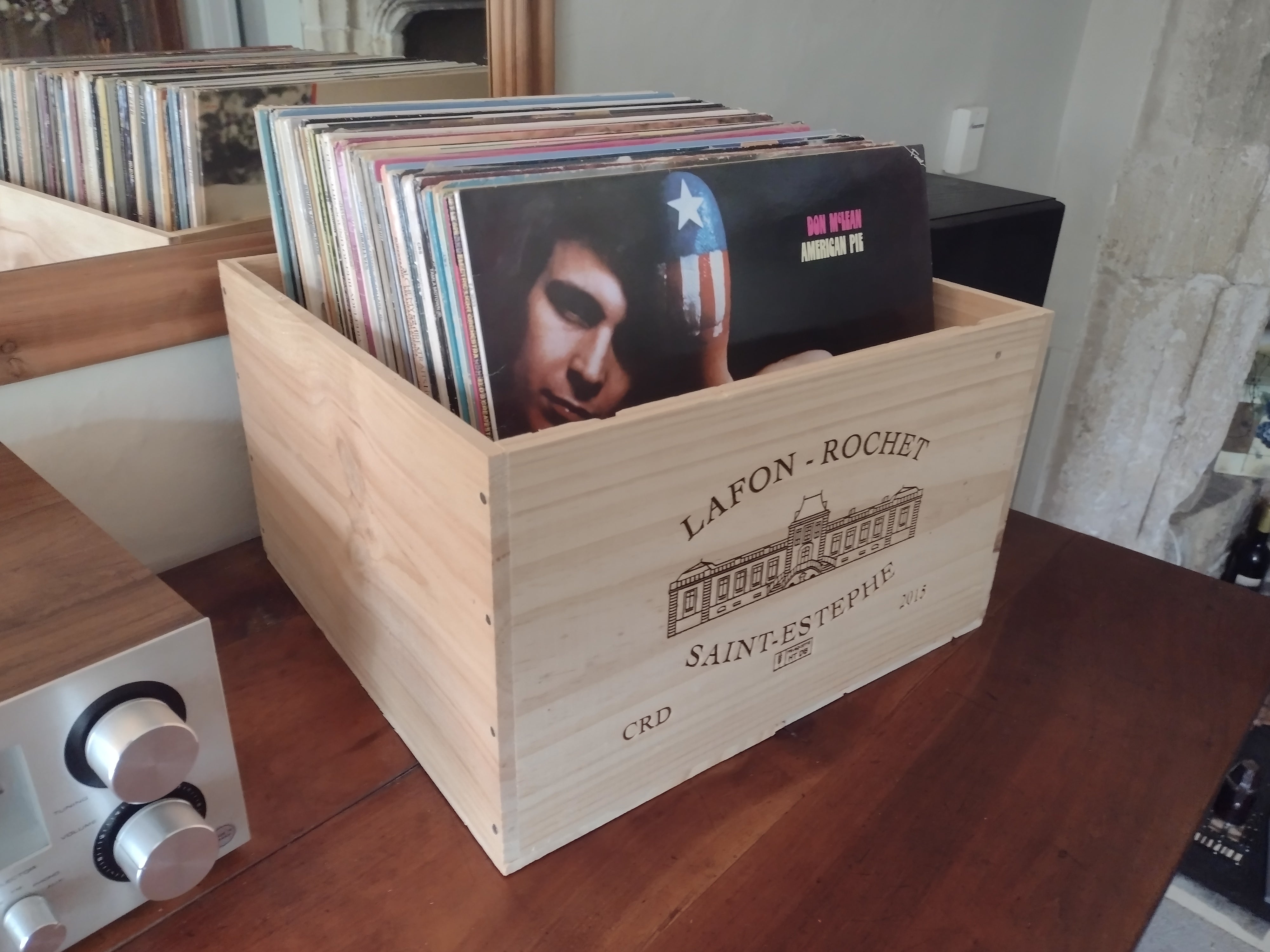 Lp Box Sample Vinyl/LP Storage Boxes – Wooden Wine Boxes