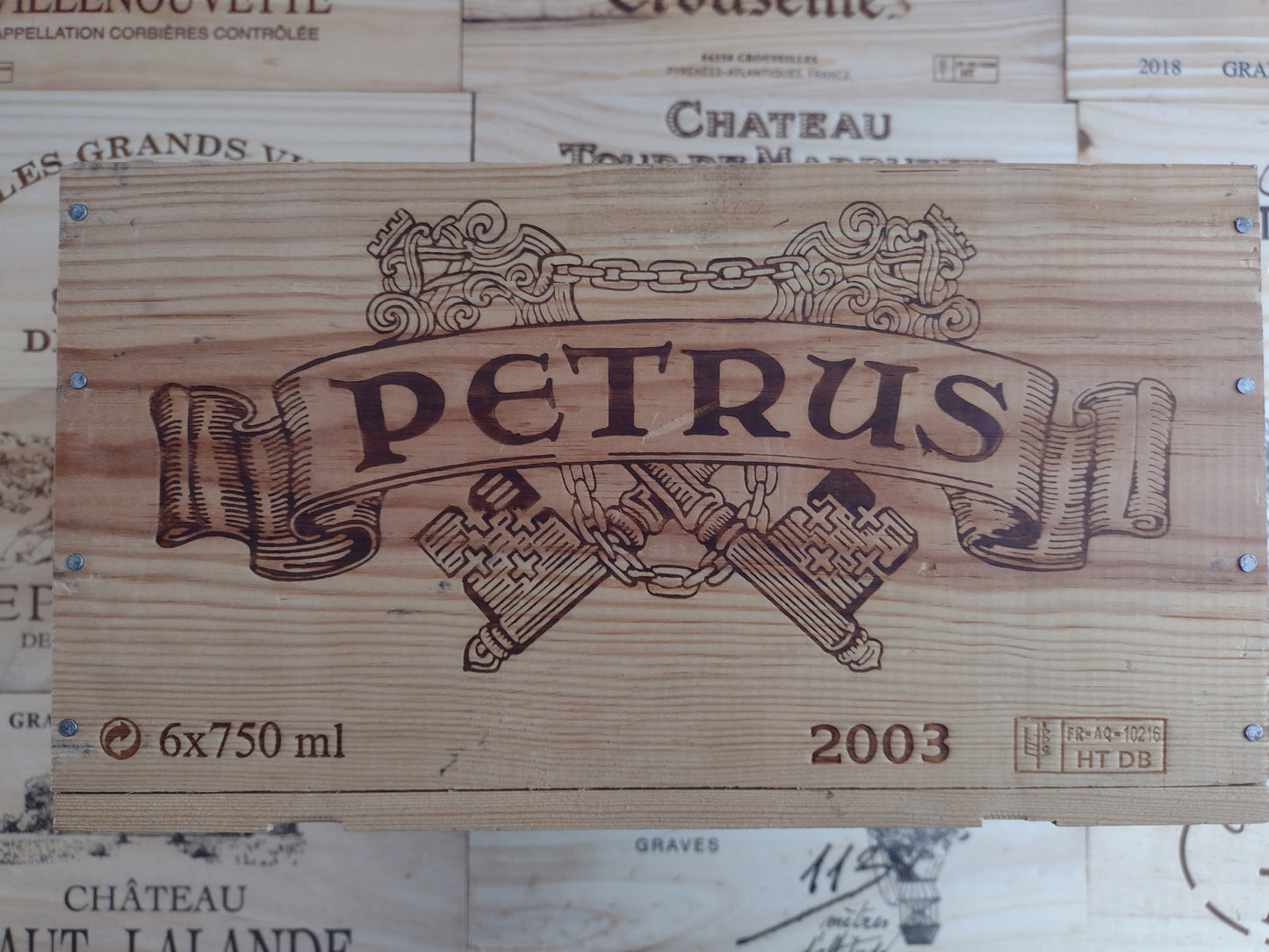 Petrus 6 Bottle Box