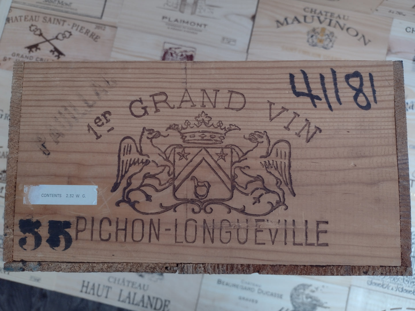 Chateau Pichon-Longueville 1955