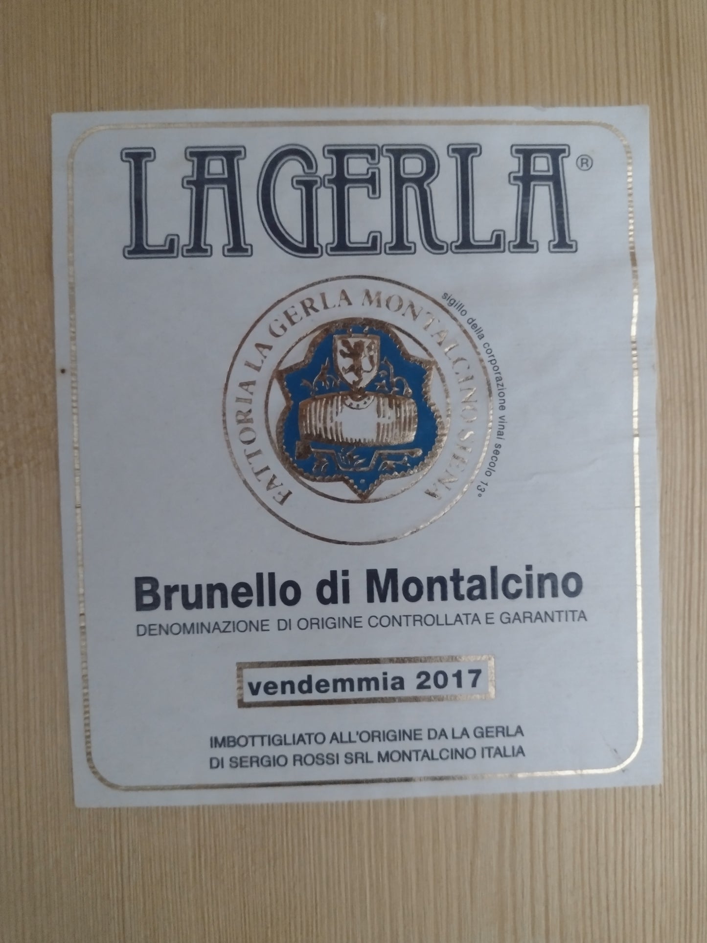 La Gerla, Brunello Di Montalcino