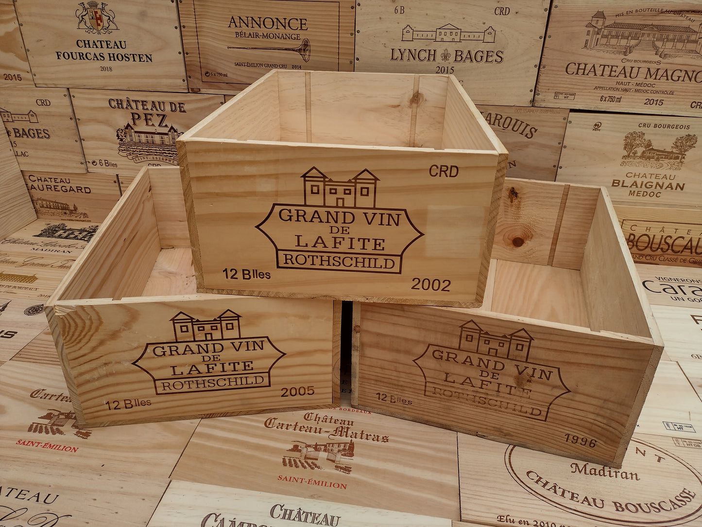 Chateau Lafite 12 Bottle Box