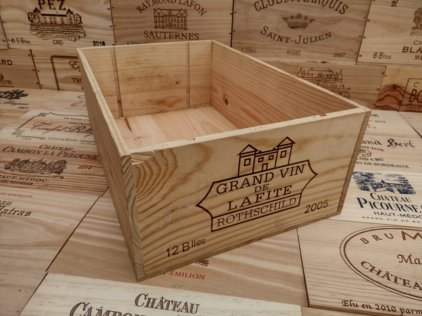 Chateau Lafite 12 Bottle Box