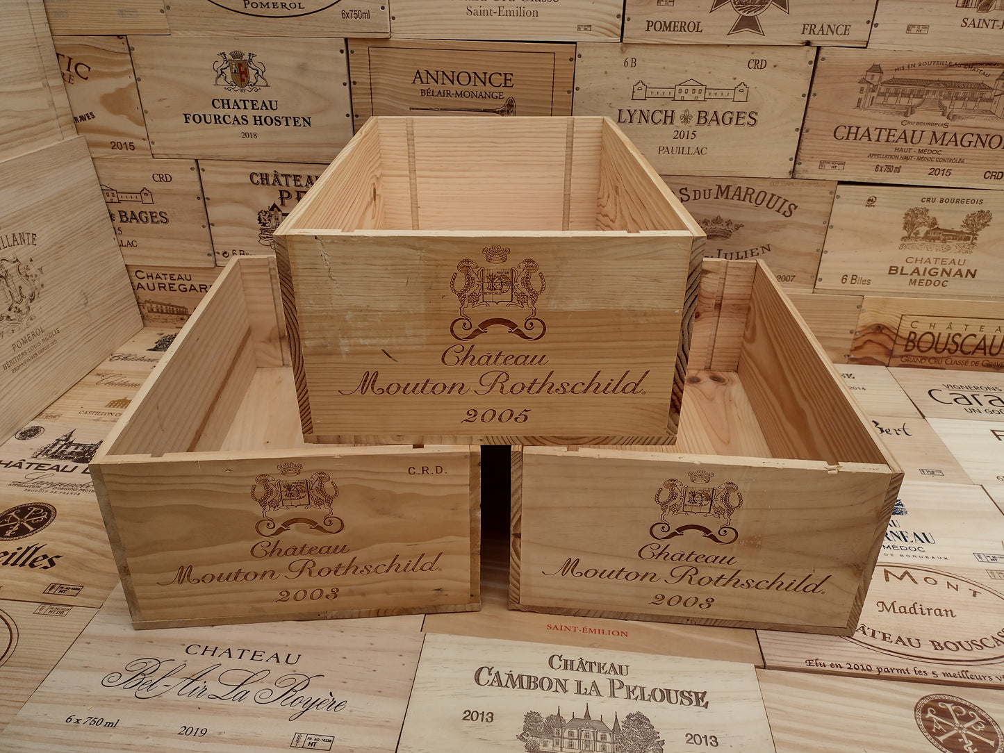 Chateau Mouton Rothschild 12 Bottle Box