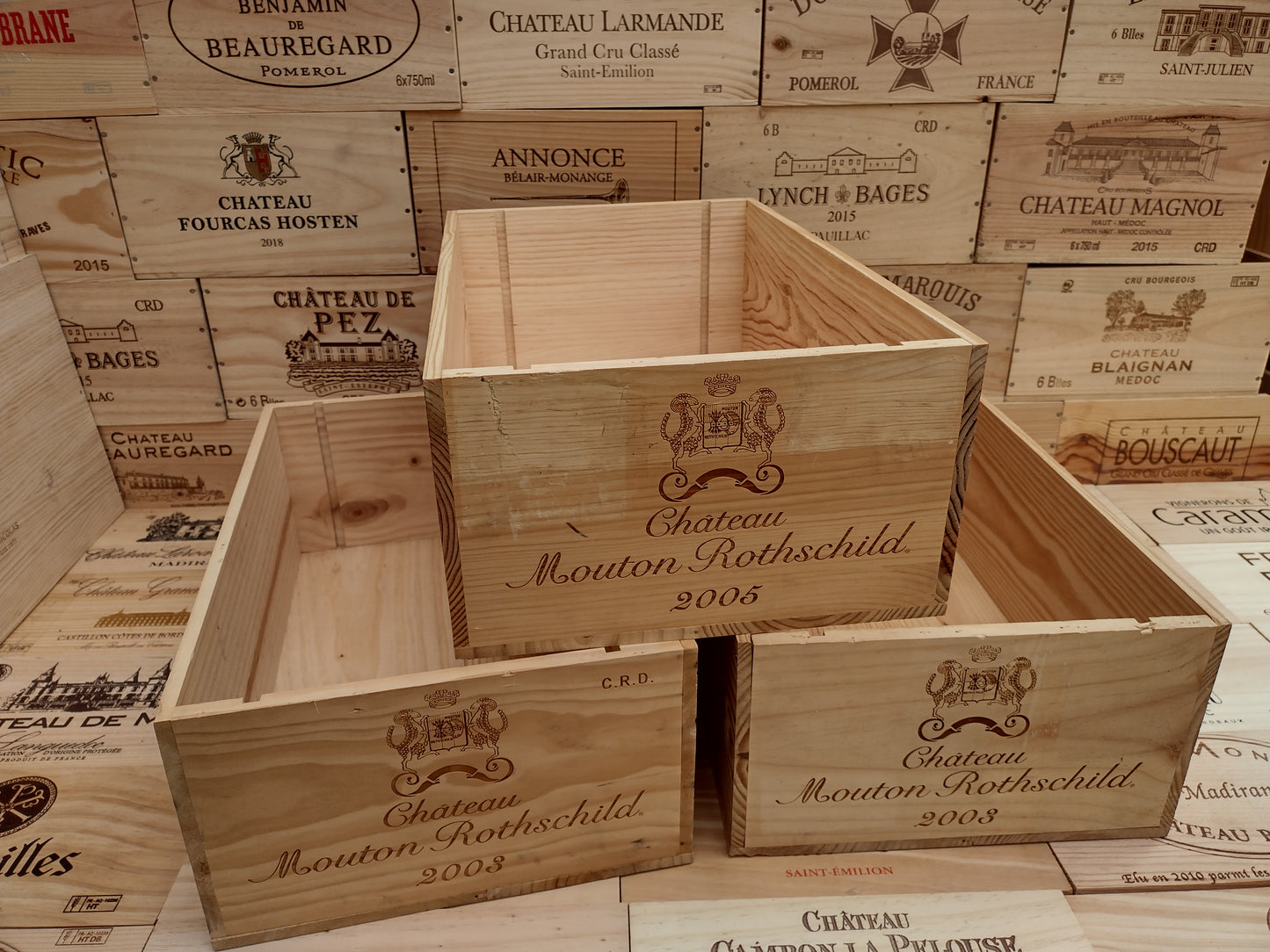 Chateau Mouton Rothschild 12 Bottle Box