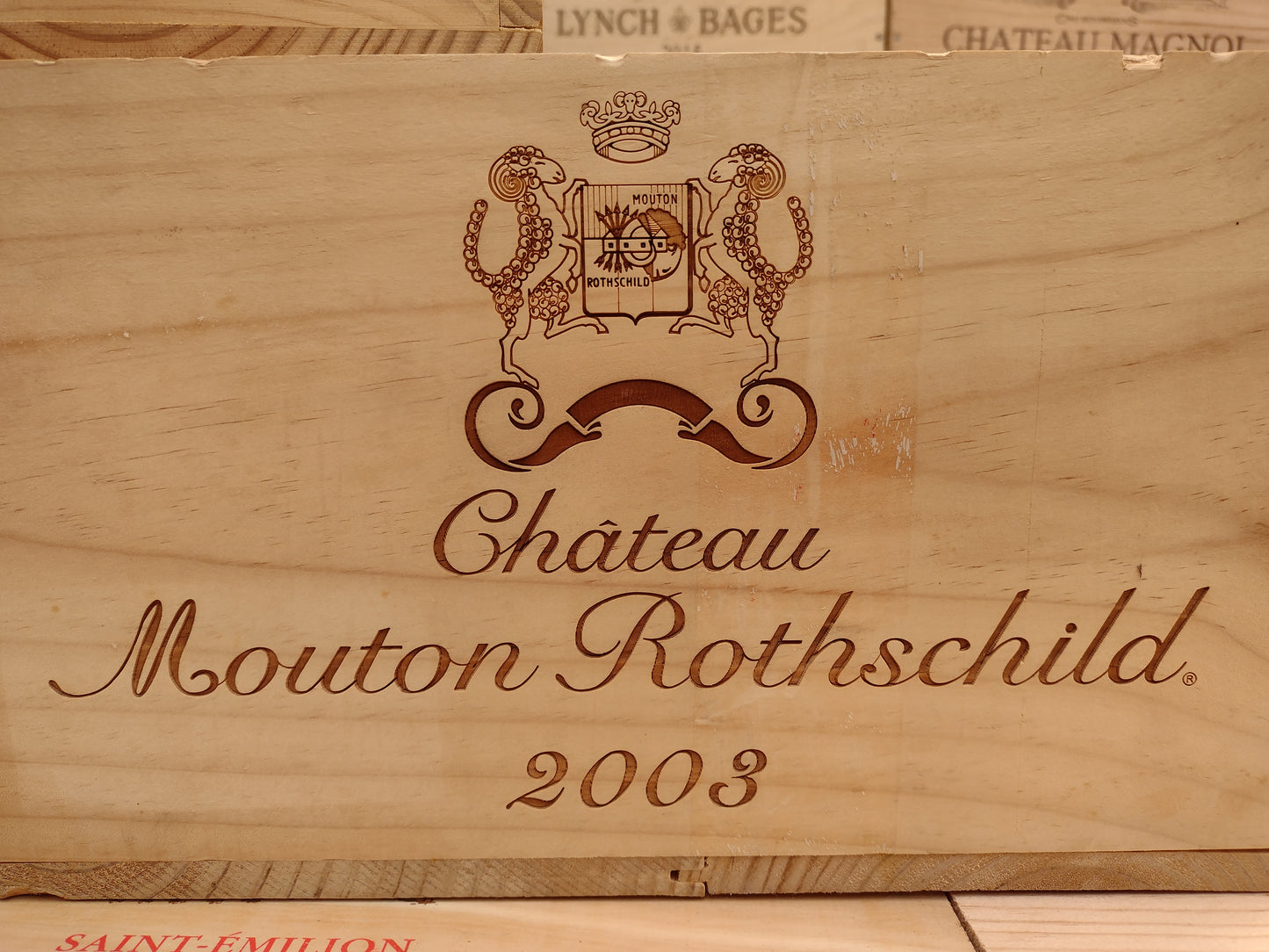 Chateau Mouton Rothschild 12 Bottle Box