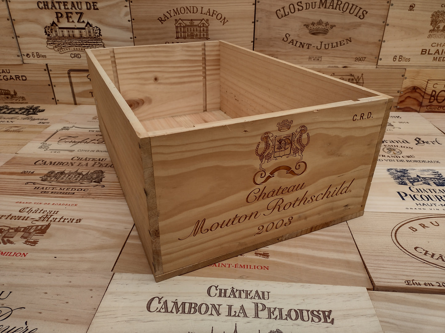 Chateau Mouton Rothschild 12 Bottle Box