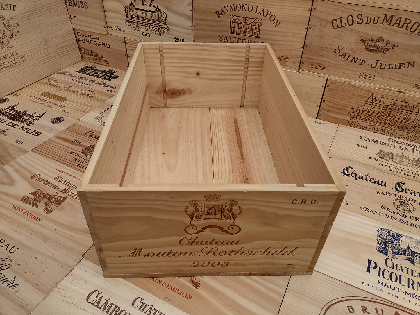 Chateau Mouton Rothschild 12 Bottle Box