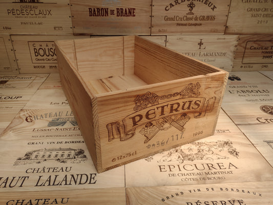 Petrus 12 Bottle Box - 1996