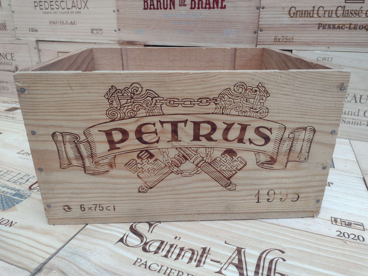 Petrus 6 Bottle Box - 1995
