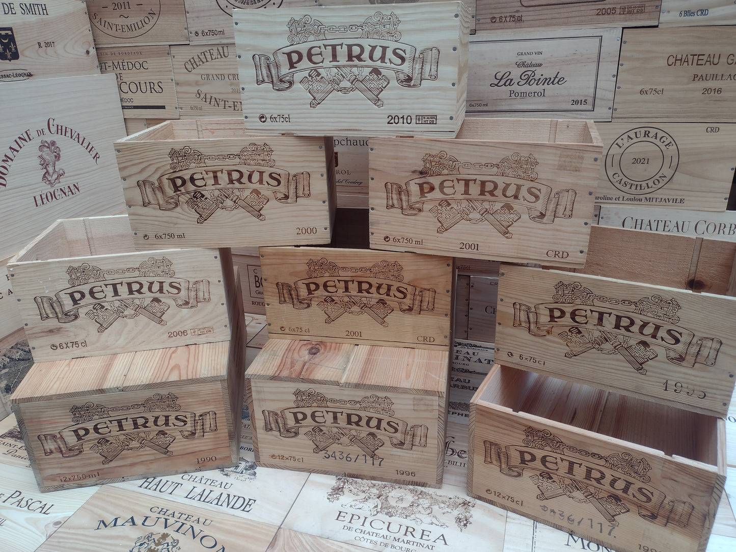 Petrus 6 Bottle Box - 1995