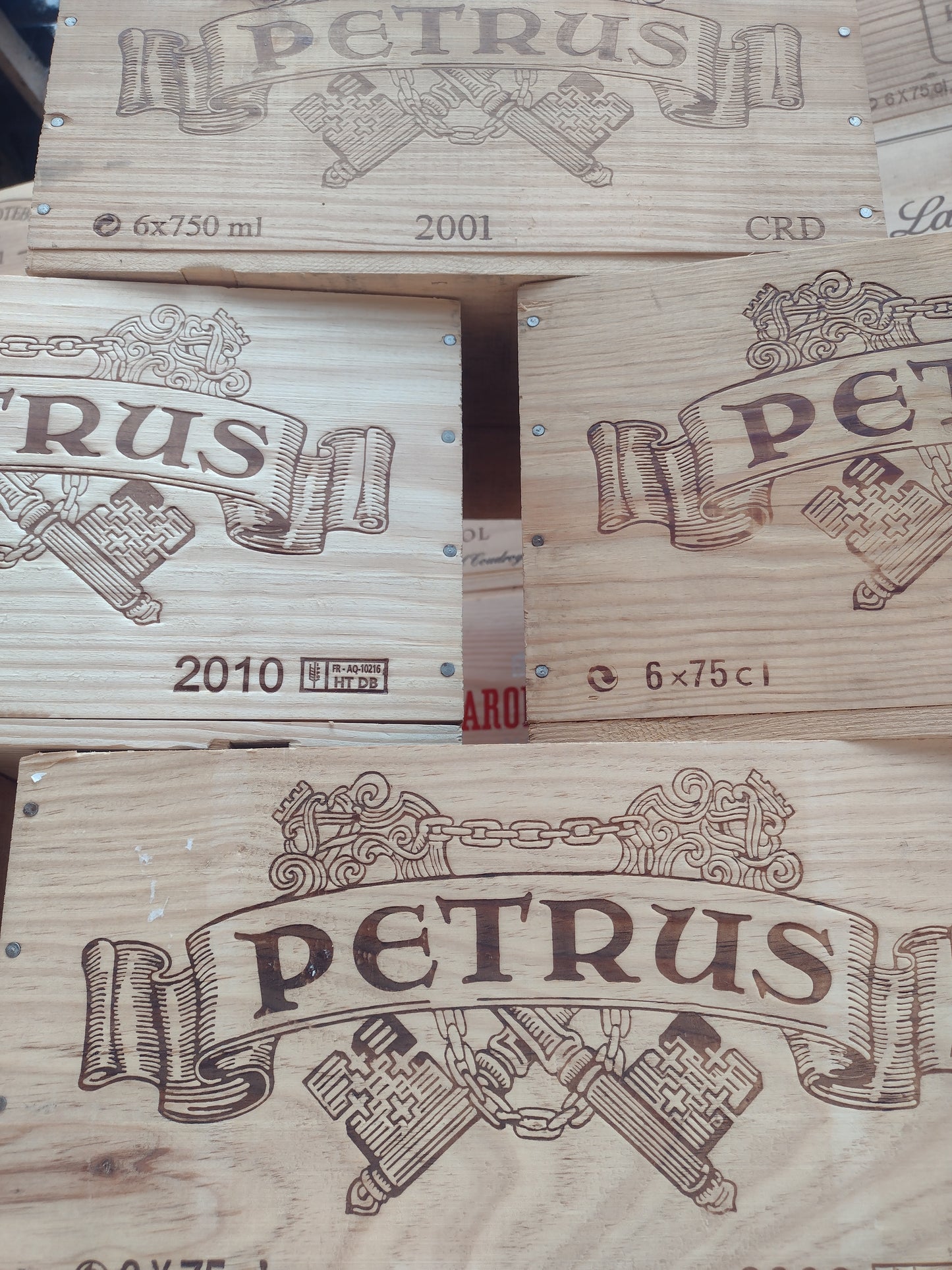 Petrus 6 Bottle Box - 1995