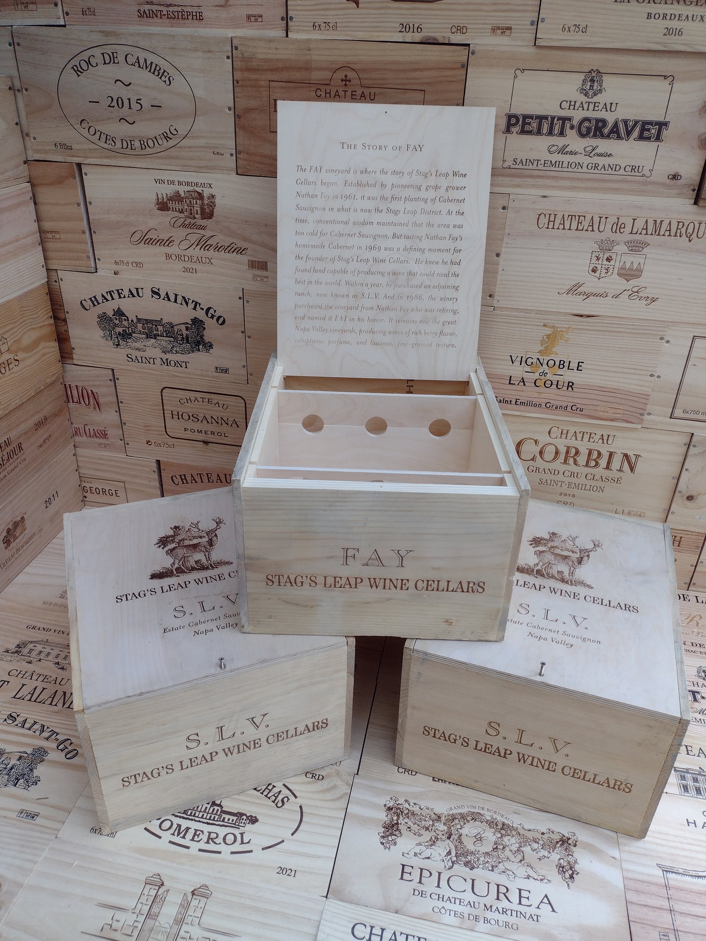 Stags Leap, Napa Valley 6 Bottle Boxes