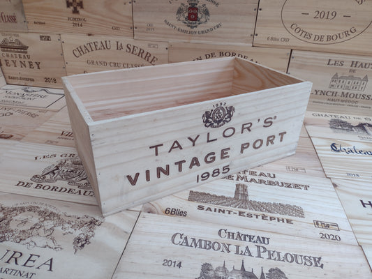 Taylors Vintage Port 6 bottle boxes