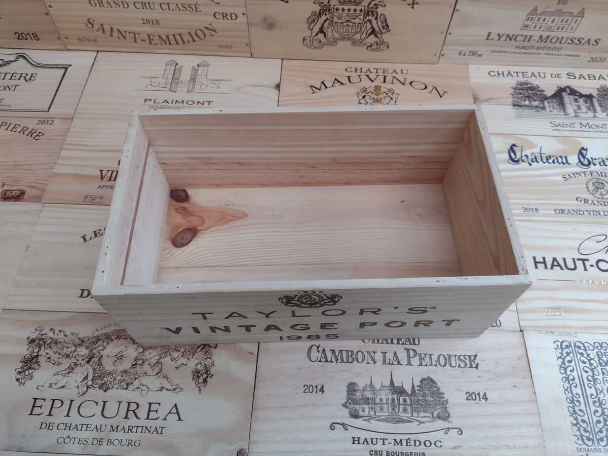 Taylors Vintage Port 6 bottle boxes