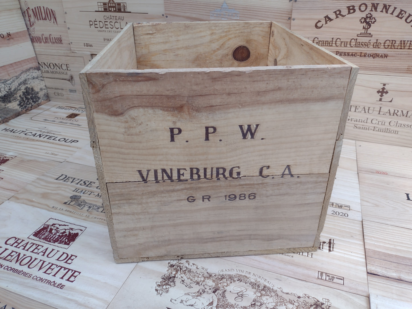 Vintage Port 12 bottle boxes
