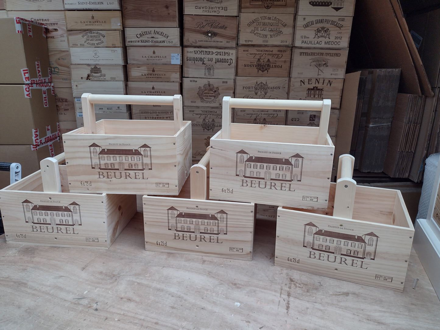 Wine Box Trugs