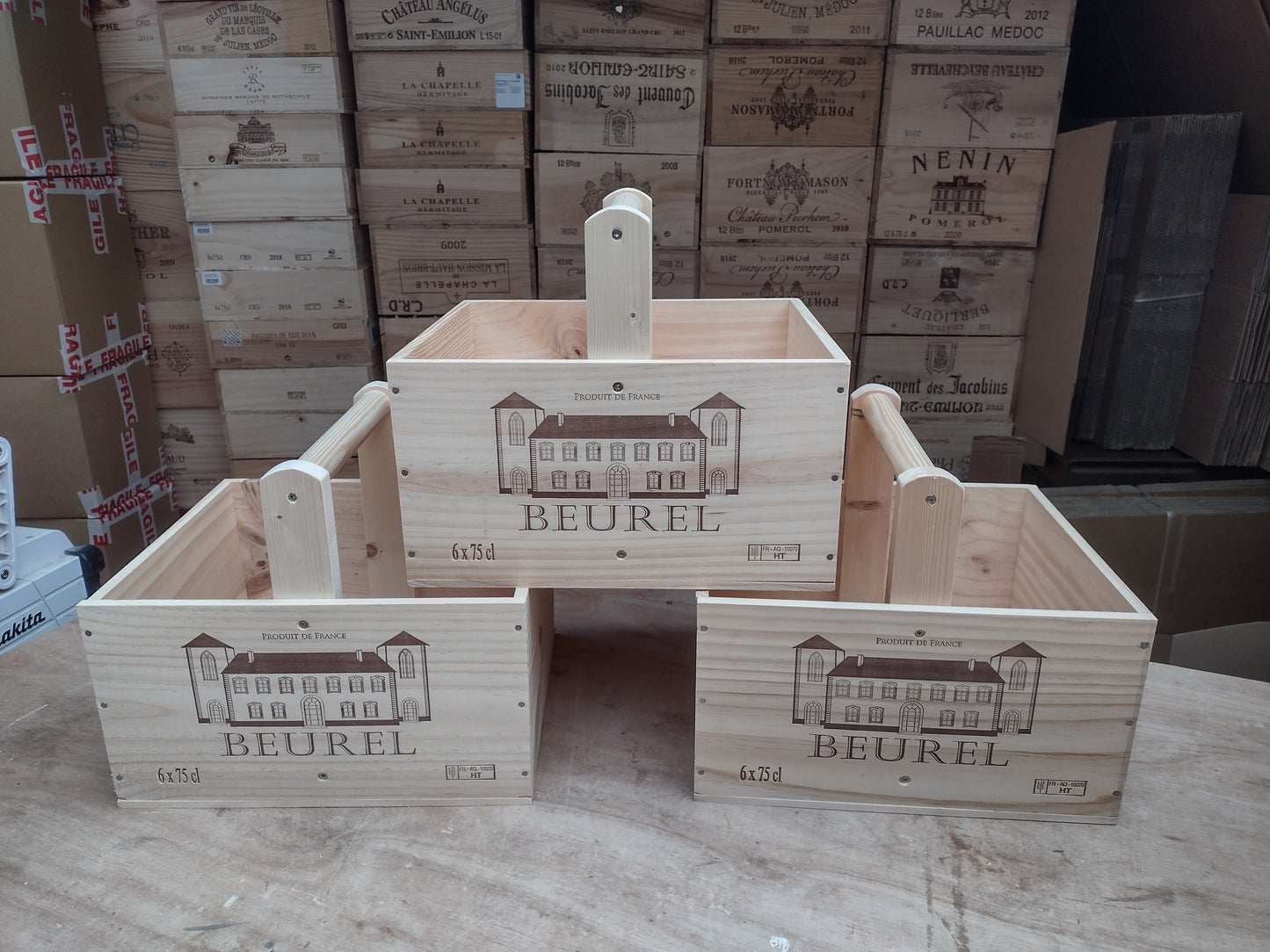 Wine Box Trugs