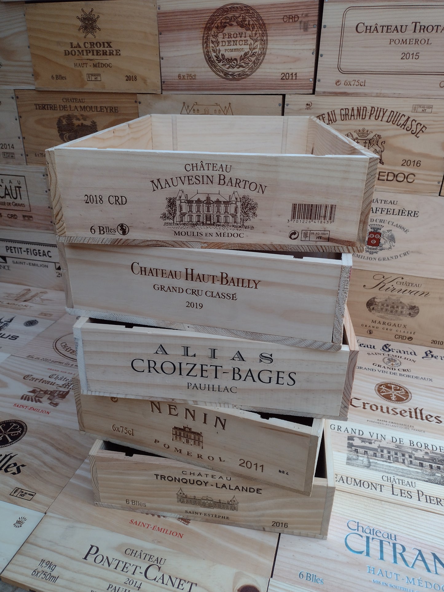 6 Bottle Shallow Box